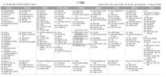 11월19일(토) TV 편성표