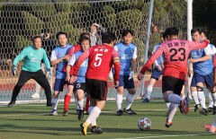 '모처럼 훈훈'…여야, 극한대립 속 22년만에 친선 축구대회