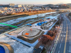경북 최초 아동친화도시 영주에 대규모 야외 놀이터 들어서