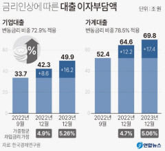 자금 경색, 경기 하강 등 영향에 한은 '베이비 스텝' 가능성 커져