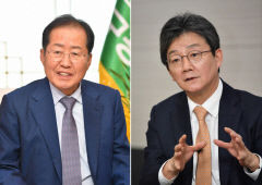 尹 '도어스테핑' 잠정중단…홍준표 
