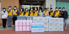화성산업봉사단, 대구 수성구 양로원 청소·물품 전달
