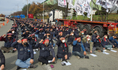 물류파업 장기화 조짐…대구 기업들 발동동