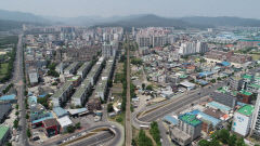 경주시 동천동~황성동 폐철도 구간 도시 바람길 숲 조성