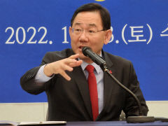 주호영, 차기 당권 주자 언급하며 