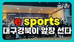 [영상뉴스] `e 스포츠` 대구·경북이 앞장 선다