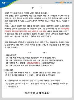 동경주농협 연 8.2% 고금리 적금 특판…9천억 몰려 해지 호소