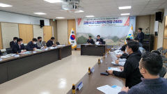 박순범 경북도의원, 칠곡군 석적읍에서 '교통사고 다발지역 현장 간담회'