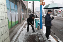 안동시, 내 집·내 점포 앞 눈 치우기 동참 호소