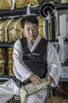 '고산농악' 황선우 단장, 대구시 무형문화재 보유자로 선정