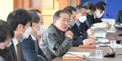 홍준표 대구시장, 간부회의 주재서 CES 출장 후속조치 지시