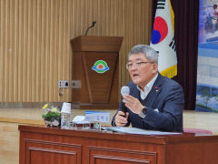 김학동 예천군수, 신년 언론인 간담회 통해 
