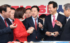 지지층 대상 여론조사 결과 신경전…나경원 측 