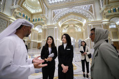 김건희 여사, UAE 대통령 모친·문화청소년부장관 환담 등 외교행보