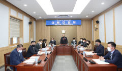 예천군의회 올해 첫 의원간담회…의정활동 방향·현안사항 등 논의