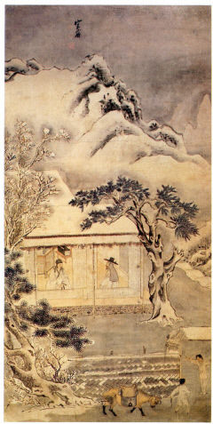 [김남희의 그림 에세이] 옛 그림에서 본 설경… 눈발 뚫고 나귀 타고 떠나는 역동적인 선비의 자태