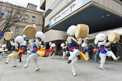 날뫼북춤보존회의 지신밟기 행사 25~26일 열려