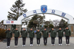 정치인 등 김천상무 신병 18명 동계 전지훈련 합류