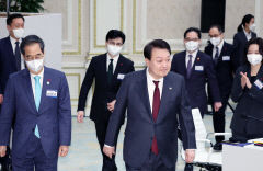 尹대통령, 與전당대회에 