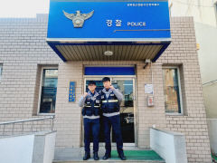 경찰이 천식으로 의식잃은 6세 아이 신속 이송해 생명 구해