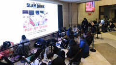[포토뉴스] 대구 '슬램덩크 팝업' 전날부터 장사진