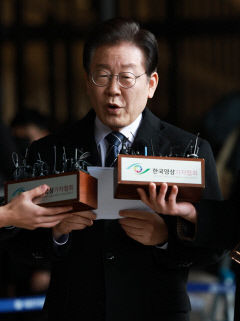 이재명 세번째 검찰 출석…