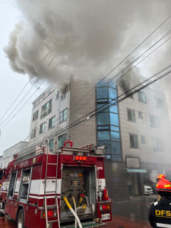 대구 달서구 이곡동 빌라 화재로 60대 남성 숨져