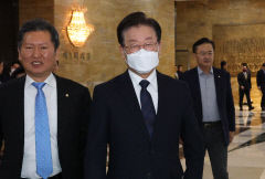 민주당 '이재명 구속영장' 청구 가능성에 내부 결속