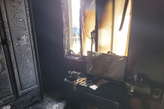 구미 해평면 주택 화재…90대 남성 연기흡입으로 사망