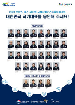 경북 박영진·김지욱 선수, 파리 국제기능올림픽 금 캐러 간다