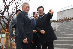 민주당 이상민, 문 전 대통령 화합 메시지에 