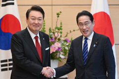 日수산물 수입 문제 尹·日 정관계 접견서 거론…대통령실 
