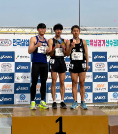 포항시청 육상팀, 시즌 첫 대회서 금3·은1·동1 '쾌거'…김다니, 男창던지기 대회신기록