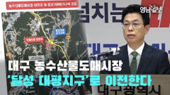 대구 농수산물도매시장 '달성 하빈면 대평지구' 이전한다