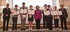 지오씨엔아이, 창립 20주년 기념식·인재 6명에 장학금