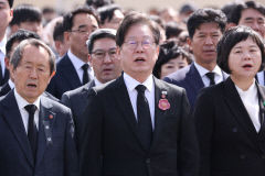 민주당, 제주4·3희생자 추념식 대통령·여당 비판 활용 무대로 활용