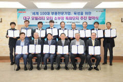 대구시, 모빌리티 특화단지 지정 본격 추진