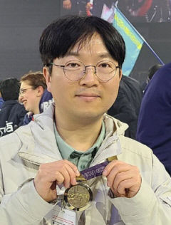 전동규씨 국제장애인기능올림픽 '금메달'