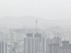 [포토뉴스] 황사에 묻힌 대구