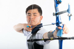 '올림픽의 왕자' 김제덕, 세계선수권 '금빛 조준'