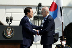 [尹국빈방미 동행취재]美백악관 
