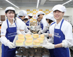 대구은행 동행봉사단, 동·서구 지역아동센터에 빵 나눔