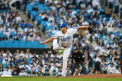 5이닝 3실점으로 무난했던 오승환의 첫 선발 등판…삼성, 키움에 1-4 패