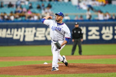 삼성 라이온즈, 한화에 0-4 영봉패…수아레즈 QS+ 빛 바래