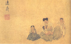 [김남희의 그림 에세이] 옛 그림 속의 엄마와 아이…조선 후기 풍속화에선 나물 캐러 가서도 젖 먹이는 母 볼 수 있다