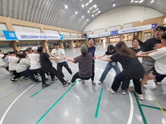 '웃고 달리며 친해져요' 영남일보 희망인재프로젝트 체육대회 열어