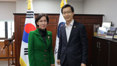 이인선 국회의원, 방문규 국무조정실장 만나 