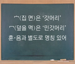 [이경엽의 한자마당] 한자 부수 이야기…한자 부수 214자는 모두 고유한 이름 갖고 있어