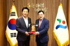 경주시-서울 중랑구 '서울 장미축제' 참가…주낙영·오세훈 시장 발전방안 모섹