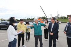 포항시의회, 포항국제불빛축제 현장 점검